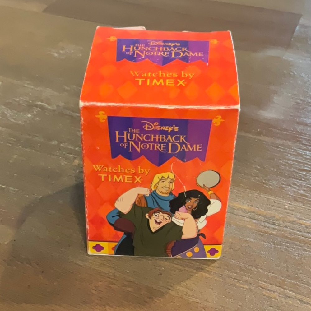Vintage - Timex Disney Hunchback of Notre Dame Watch  in original box.
